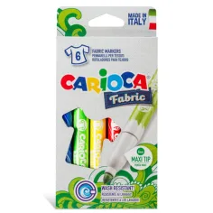 Sada textilních fixů 6ks - Carioca obrázek 2