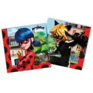 Sada ubrousků Miraculous 20 ks 33x33 cm