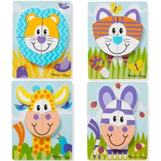 Safari dřevěná obří skládačka - Melissa & Doug obrázek 3
