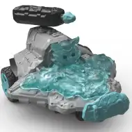 Schleich: Eldrador ledové bojové vozidlo s ledovým monstrem a vystřelovačem (42664)