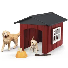Schleich Farm World – Psí bouda se zlatými retrívry herní set (42722) obrázek 2