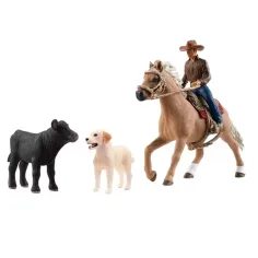 Schleich: Farm World - Westernová jezdecká sada (42578) obrázek 2
