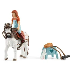 Schleich: Horse Club - Mia a Spotty herní sada s figurkou koně (42518) obrázek 2