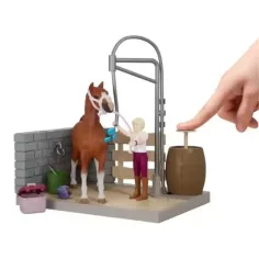 Schleich: Jezdecký klub – Sofiina myčka koní (42792) obrázek 2
