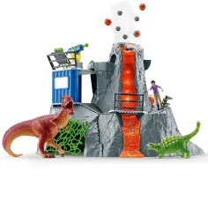 Schleich: Velká vulkanická expedice s dinosaury herní set (42564) obrázek 3