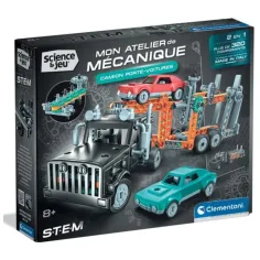 Science & Play: Mechanická dílna - Stavebnice nákladního kamionu - Clementoni