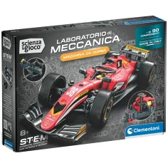 Science & Play: Speed Racer červené sestavitelné závodní auto - Clementoni