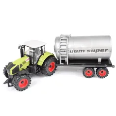 Série Farm Truck: Červený nebo zelený traktor s nádrží na vodu 46 cm obrázek 2