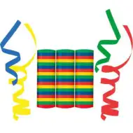 Serpentiny ve 4 barvách 3x18 ks