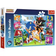 Setkání s Sonicem 100 kusový puzzle - Trefl