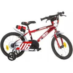 Sfera červené dětské kolo velikosti 16 - Dino Bikes