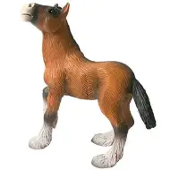 Shire hřebec koně figurka - Bullyland