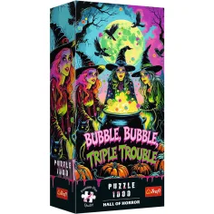 Síň hrůzy Čarodějnice Prémiové Plus 1000dílné puzzle - Trefl