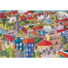 Sneaky Peekers: Paříž UFT 1000 dílků puzzle - Trefl obrázek 2