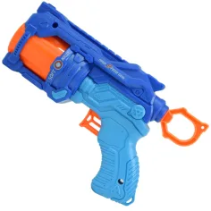 Soft Bullet: Reflex 4 manuální revolver s pěnovými střelami a terčem 22cm obrázek 4