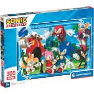 Sonic a ježek 300 dílkové Super puzzle - Clementoni