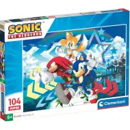 Sonic ježek a jeho přátelé 104-dílné puzzle - Clementoni