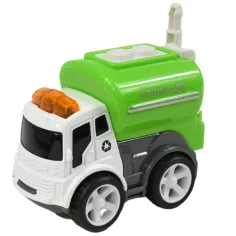 Speed Racer: Kamion na odvoz odpadu s kolečky v několika variantách 6cm 1ks obrázek 2