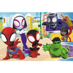 Spiderman a jeho přátelé 24 dílků Maxi puzzle - Trefl obrázek 2