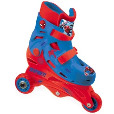 Spiderman jednořadé nebo dvouřadé nastavitelné kolečkové brusle velikosti 29-32 - Mondo Toys obrázek 2