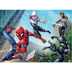 Spiderman omalovánka 2 v 1 puzzle 100 dílků obrázek 3