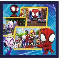 Spidey a jeho přátelé 3 v 1 puzzle 20-36-50 dílků - Trefl obrázek 2