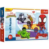 Spidey a jeho přátelé 30dílné puzzle - Trefl