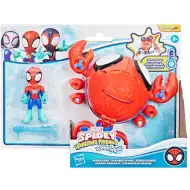Spidey a jeho úžasní přátelé: figurky Waterwebs a vozidla měnící barvu - Spider Crab - Hasbro