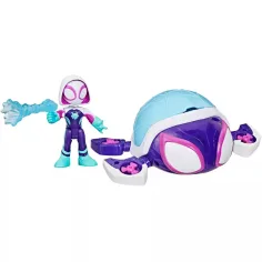 Spidey a jeho úžasní přátelé: figurky a měnící barvu vozidla Waterwebs – Ghost Turtle – Hasbro obrázek 2