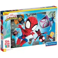Spidey a jeho úžasní přátelé v akci 104dílné maxi supercolor puzzle - Clementoni