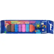 Spirit: Barevná modelovací hmota s třpytkami, sada 10 ks, 200 g