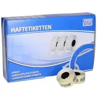 Spirit: Bílá cenová etiketa 22x12mm