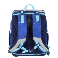 Spirit: Champ League školní batoh s fotbalovým vzorem a magnetickým zapínáním 49×21×40 cm obrázek 3
