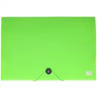 Spirit: Desky na dokumenty A4, 12 přihrádek, neonově zelená