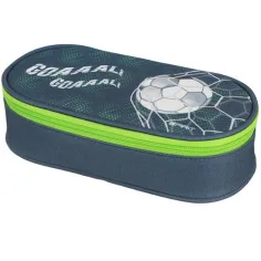 Spirit: Goal oválný penál s motivem fotbalového míče 20x10x6cm