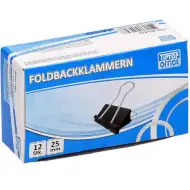 Spirit: Křídlové kovové sponky na dokumenty 25mm, balení 12 kusů.