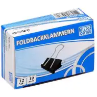 Spirit: Křídlové kovové sponky na papír 19mm v balení 12 kusů.