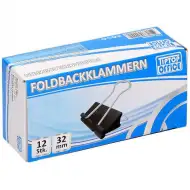 Spirit: Kovový klip s křídly 32mm, balení po 12 ks