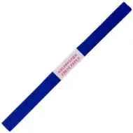 Spirit: Krepp papír tmavě modré barvy 200x50cm