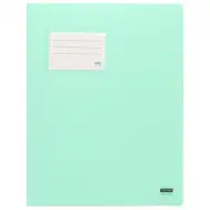Spirit: Kroužkový pořadač s držákem na karty v pastelově zelené barvě A4