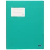 Spirit: Kroužkový pořadač s držákem na karty v tyrkysové barvě A4