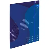 Spirit: Modrá kruhová gumová složka A/4