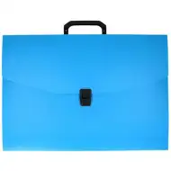 Spirit: Modrá složka na dokumenty s přezkou A3 s držadlem