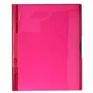 Spirit: Neon červená prezentace složka s 40 kapsami A4
