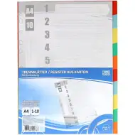 Spirit: Oddělovací listy do složky, 10 ks, formát A4