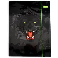 Spirit: Panther černý vzor pantera gumičková složka ve formátu A4