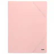 Spirit: Pastelově oranžová gumičková složka A4