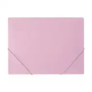 Spirit: Pastelově oranžová gumová složka formátu A4