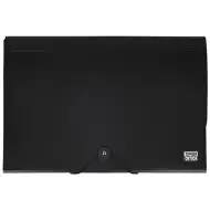 Spirit: Pořadač na dokumenty A4 s 12 přihrádkami, černý