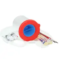 Spirit: Sada 10 barev tempera s štětcem a stojanem na štětce